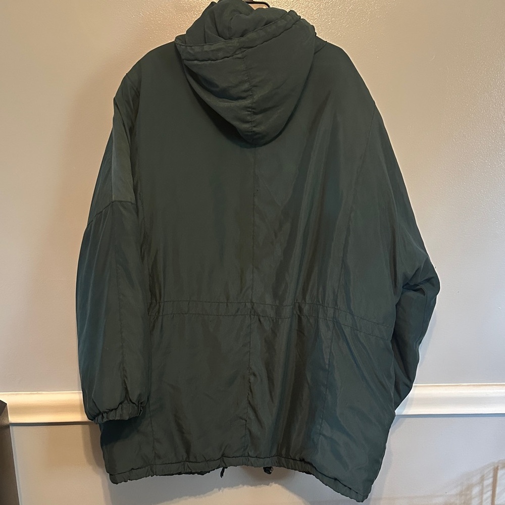 Aqua Deep Green Hooded Puffer Jacket - Picture 7 of 9